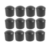 Cabilock 16pcs Black Foosball Rod Covers with Pvc Material and Easy Installation, Mini Safety End Tip Protectors for Foosball Table Accessories, Precision Craftsmanship for Sturdy Use