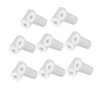 Cabilock 16pcs Roller Blind Stops Curtain Gliders Replacement Kit for Smooth Operation Secure Shutter Fasteners Compatible with Various Window Styles Enhanced Protection and Safety for