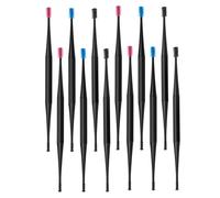 Cabilock 18pcs Double-Sided Silicone Ear Wax Removal Kit Candle with Spiral Ear Wax Removal and Anti-Slip Handle for Adults and Suitable for Travel and Home Use