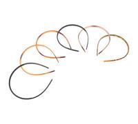 Cabilock 18PCS Vintage Hair Comb Headpieces with Teeth Plastic Elastic Hairbands for Women French Retro Style Non-slip Lightweight Hair Hoop Accessories for Everyday Styling and Skincare