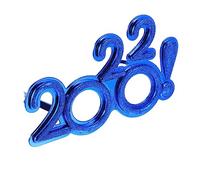 Cabilock 1Pair Digital Eyeglasses Wacky Year Eyewear Prop for Festive Parties Decorative Accessory Fun Party Sunglasses for Celebrations and Photo Booths