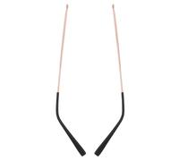 Cabilock 1pair Metal Eyeglass Arm Leg Replacement Stainless Steel Spectacle Temple Arms for Eyewear Repair Fit Metal Glasses Legs with Stylish Rose Gold Finish for Sunglasses and Glasses