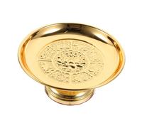 Cabilock 1Pc Buddha Plate Versatile Floral Storage Tray for Fruits and Tribute Offerings Decorative Fruit Bowl for Home and Temple Use