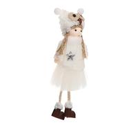 Cabilock 1pc Cute Plush Angel Doll Pendant for Christmas Tree Decoration Adorable Xmas Ornament for Holiday Home Decor Festive Hanging Decor for Boys and Girls and Family