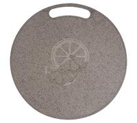 Cabilock 1pc Imitation Marble Round Cutting Board -Resistant Design for Fruits Vegetables Easy to Clean for Home Kitchen Use