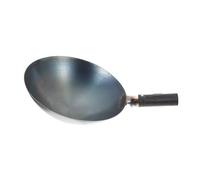 Cabilock 1pc Premium Cooking Pot Single Handle Wok Heat Resistant Kitchen Utensil for Even Cooking for Restaurants Home Chefs Comfortable Grip Housewarming