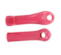 Cabilock 1set Dustpan Rod Handle and Broom Grip Replacement for Floor Cleaning Lightweight Plastic Accessories Bright Compatible Cleaning Tools