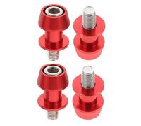 Cabilock 2 Pairs Aluminum Alloy Motorcycle Swingarm Spool Slider Stand Screws Swing Arm Bobbins for Reliable Support Compatible with Various Models