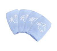 Cabilock 2 Pairs Cotton Dancing Shoe Socks Lightweight Breathable Protector Socks for Women Dancers Soft Friction-reducing Covers Suitable for Ballet Contemporary and Barefoot Dance Sky Blue