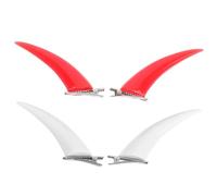 Cabilock 2 Pairs Halloween Devil Horns Hair Clips for Women, Portable Plastic Hairpins with Unique Horns Design, Resist Fading, for Festive Parties and Family Gatherings