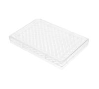 Cabilock 2 pcs Laboratory Tissue Culture Plate with Lid Disposable Cell Culture Plate for Cell Growth and Multipurpose Sample Cultivation