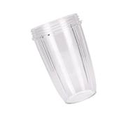 Cabilock 2 Pcs Tall Plastic Replacement Cups for Pro Blenders Bpa Shaker Containers Easy to Clean Dishwasher Safe Blender Accessories