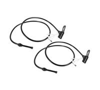Cabilock 2 Pcs Valve Extender Hose for Bike Tire Pump Frost Resistant Air Pump Adapter Compatible with Presta and Valves Inflatable Extension Nozzle for Bicycle and Sports Equipment