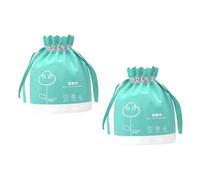 Cabilock 2 Rolls Disposable Cotton Soft Facial Towelettes, 40 Sheets Per Roll, Thick Makeup Remover Wipes for Dry and Wet Use, Suitable for Sensitive Skin Cleansing and Daily Face Care