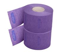 Cabilock 2 Rolls Disposable Neck Wrap Paper for Hairdressing Comfortable Fit Prevents Hair Dye Stains and Loose Hair Barber Salon Neck Strips for Professional Use