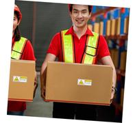 Cabilock 2 Rolls Heavy Package Shipping Labels Warning Stickers for Overweight Boxes Warehouse Shelf Management Caution Adhesive Packing Stickers