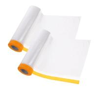 Cabilock 2 Rolls Window Insulation Kit Plastic Cover for Windows Winter with Pe Material, Blocks Sunlight and Creates Soft Ambiance, Suitable for Home and Apartments Weatherproofing