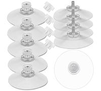 Cabilock 20 pcs Suction Cup Hook sucter Shower Hooks Door Suction Cup Hangers Plant Hangers s Clear Shower Wall s Window Glass s Stucco s Robe s PVC Wall Mount m5 Vacuum
