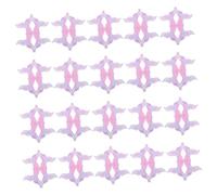 Cabilock 20 Sheet Mermaid Paper Napkins Ocean Party Decorations for Birthday Beach Theme Distinctive Mermaid Tail Design for Birthday and Outdoor Picnic Supplies