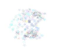 Cabilock 2000pcs Silver Pentagram Confetti Small Star Shape Table Scatter for Wedding Birthday Party Decorations Romantic Festival Supplies