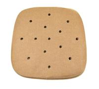 Cabilock 200pcs Non-Stick BBQ Baking Papers Unbleached Air-Permeable Steamer for Home Barbecue and Air Fryer Cooking