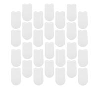 Cabilock 200pcs Non-Woven Fabric Finger Cots with Dual-Sided Pearl Pattern for Pet Teeth Cleaning and Oral Care, White Sleeve Covers Suitable for Cats and Dogs, Multi-Scene Protection