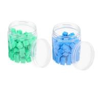 Cabilock 200pcs Plastic Geometric Cube Interactive Learning Aid for Geometry Spatial Concepts Portable Plastic Blocks for Classroom Home Use