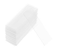 Cabilock 200pcs Pre-cleaned Microscope Slides and Cover Slips for Science Lab Clear Glass Slides for Biological and Medical Research High Transparency for Precise Microscopic Observation in