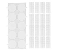 Cabilock 200pcs Removable Double-sided Adhesive Dots 20mm Thin Tape Stickers for Wall Art Office Craft Decoration and Scrapbooking