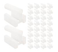 Cabilock 200pcs Three Prong Baby Proofing Plug Covers Outlet Safety Cap Electrical Socket Protector Plastic Power Plug Boots Dust Jacket