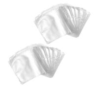 Cabilock 200pcs Waterproof Laminating Films Waterproof Plastic Films Pof Heat Shrinkable Tight Seal Shrink Bags for Eyelash and Essential Oil Bottles 16 * 24cm