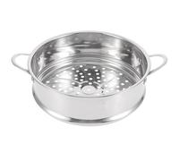 Cabilock 20cm Steamer Insert Pans Stainless Steel Steamer Pot Food Basket Insert with Handle Cookware Food for Dim Sum Dumplings Vegetables Meat and Fish