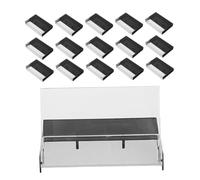 Cabilock 20pcs Audio Cassette Tape Cases Vintage Storage Holders Boxes for Home Organization and Music Collectors