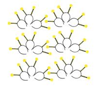 Cabilock 20pcs Bee and Ant Antenna Headbands Lightweight Insect Hair Hoops for Women Realistic Insect Features Versatile Dress Up Headwear for Halloween Christmas Themed Parties and Cosplay