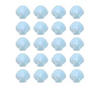 Cabilock 20pcs Car Decoration Beads Loose Beads for Hair Tie Making DIY Beads for Jewelries Bracelet Making Beads Bracelet DIY Charms Porcelain Beads for Jewelry Making Sky-blue Ceramics