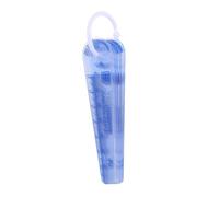 Cabilock 20pcs Clear PVC Fire Door Tapered Gap Measuring Tool Plastic Feeler Gauge Precision Flatness Inspection Wedge for Engineering and House Maintenance