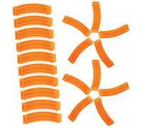 Cabilock 20pcs Cold Perm Rods Hollow Hair Perm Clip Small Curling Rods for Root Volume Salon DIY Fluffy Styling Bangs Rollers Curlers Clamps