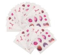 Cabilock 20pcs Halloween Scar Tattoos Temporary with Realistic Wound and Stitch Effects, Waterproof Tattoo Paper Stickers for Halloween and Cosplay, Easy Application Fake Bloody Scar Makeup