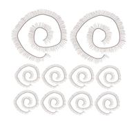 Cabilock 20pcs Handmade Doll Eyelashes Strips Craft Doll Accessories Soft Brown False Lashes for DIY Decoration Enhancing Cuteness and Charm