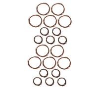 Cabilock 20pcs Handwoven Rattan Wreath Forms for DIY Crafts and Holiday Garland Lightweight Natural Vine Twig Rings for Wedding Party Home Decoration Door and Wall Hanging Multipurpose