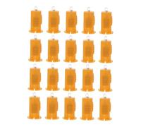 Cabilock 20pcs Led Paper Lantern Lights Lanterns Colored Lamp Christmas Light Bulbs Tiny Light Small Party Paper Decorative Colorful