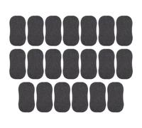 Cabilock 20pcs Neck Duster Brush Hair Salon Sponge Pads for Face and Body Cleaning High-density Absorbent Sponges for Hair Removal After Haircut Suitable for Barbers and Stylists