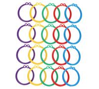 Cabilock 20pcs Plastic Balloon Weights Balloon Anchors for Party Decorations and Fade Resistant for Weddings and Events