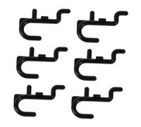 Cabilock 20pcs Plastic Pegboard Hooks for Garage and Warehouse Sturdy Multi Functional Peg Hooks for Hanging Tools Easy Installation Pegboard Accessories for Home Office and Storage