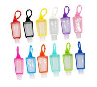 Cabilock 20pcs Silicone Perfume Bottle with Protective Covers Leak-resistant Refillable Travel Containers for Hand Soap Lotion Camping Toiletries Soft Silicone Case