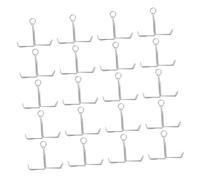 Cabilock 20pcs Spring Clamps for Laboratory Rubber Tubing Flow Control Tube Clips with Strong Bite Force Flat Jaw Design Suitable for Experimental Teaching and School Use
