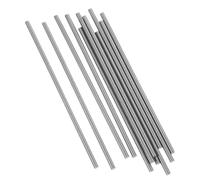 Cabilock 20pcs Stainless Steel Knitting Blocking Pins Metal Knitting Needles Kit for Crochet and Projects 100x3mm Steel Blocking Rods Essential for and Crafting Supplies