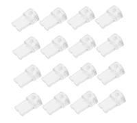 Cabilock 20pcs Transparent PVC Charging Port Dust Plugs Protective Covers for Phone Ports Small Stoppers Anti-grime Barrier Dustproof Phone Accessories