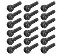 Cabilock 20pcs Tubeless Snap-in Rubber Tire Valves Valve Cores, Universal TR413 Automobile Tire Stems for Car and Bike Tyres