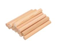 Cabilock 20pcs Violin Sound Posts Spruce Wood Excellent Resonance Effect Easy to Install Khaki Violin Supplies Accessories for Lovers